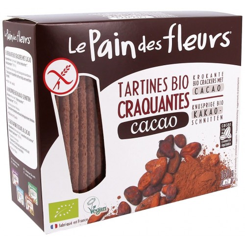 LPDF cacao BIO 160g (sans gluten - sans lait, oeufs, levure et arôme)