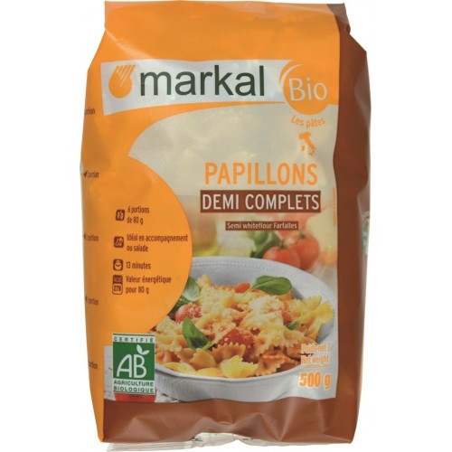 PAPILLONS 1/2 COMPLETS 500G